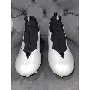 NEW SZ 11: Adidas Men's Nasty Fly 2E Team Football Cleats White/Black GX1781